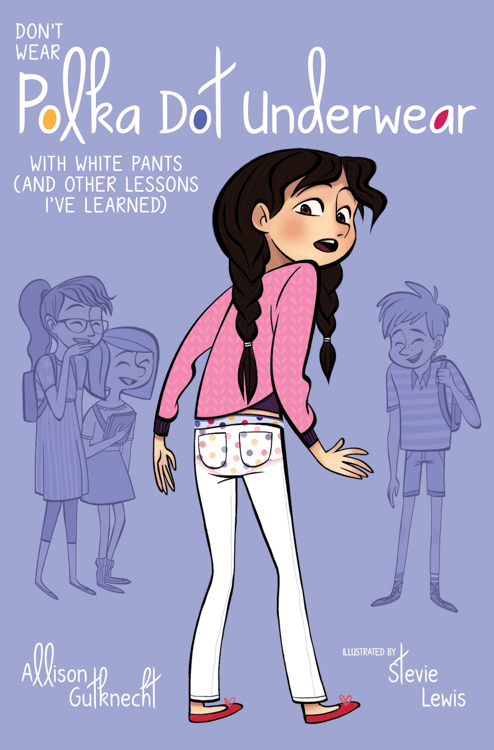 White stuff in girls underwear